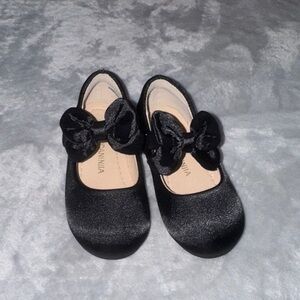 Black Bow Kids Shoes